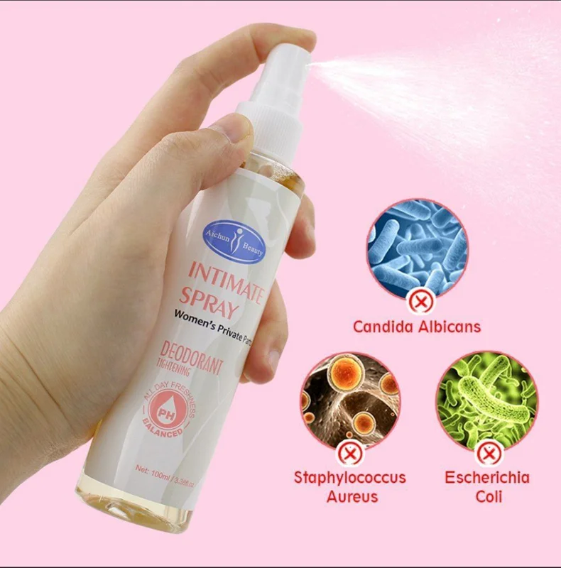 اسپری سفت کننده،خوشبوکننده و آنتی باکتریال بهداشتی بانوان
